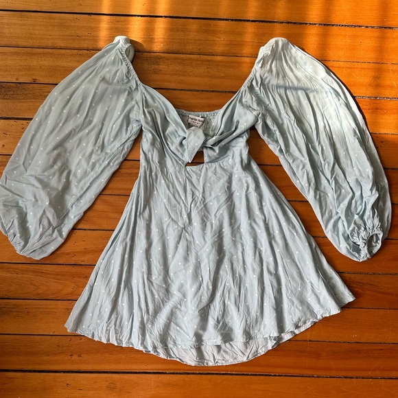 Charlie Holiday Polka Dot Mini Dress - Picture 2 of 8